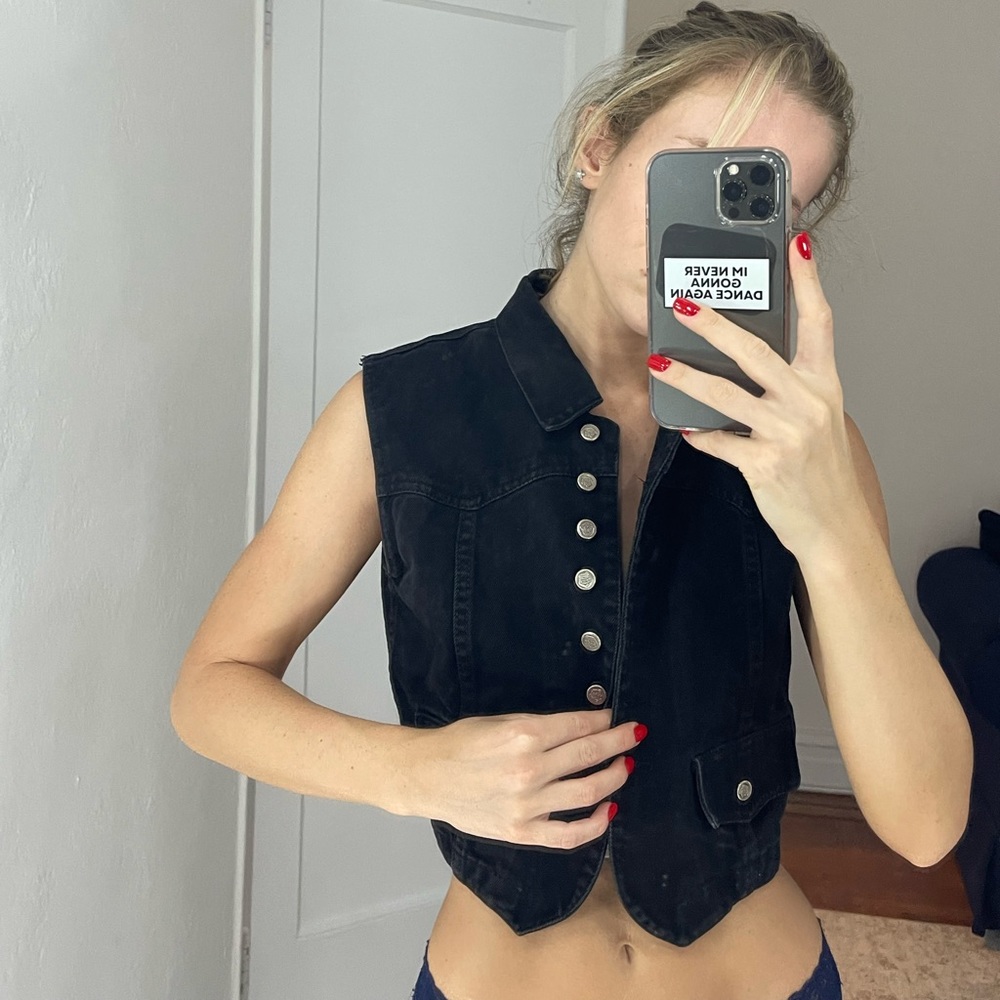 versace jeans vest